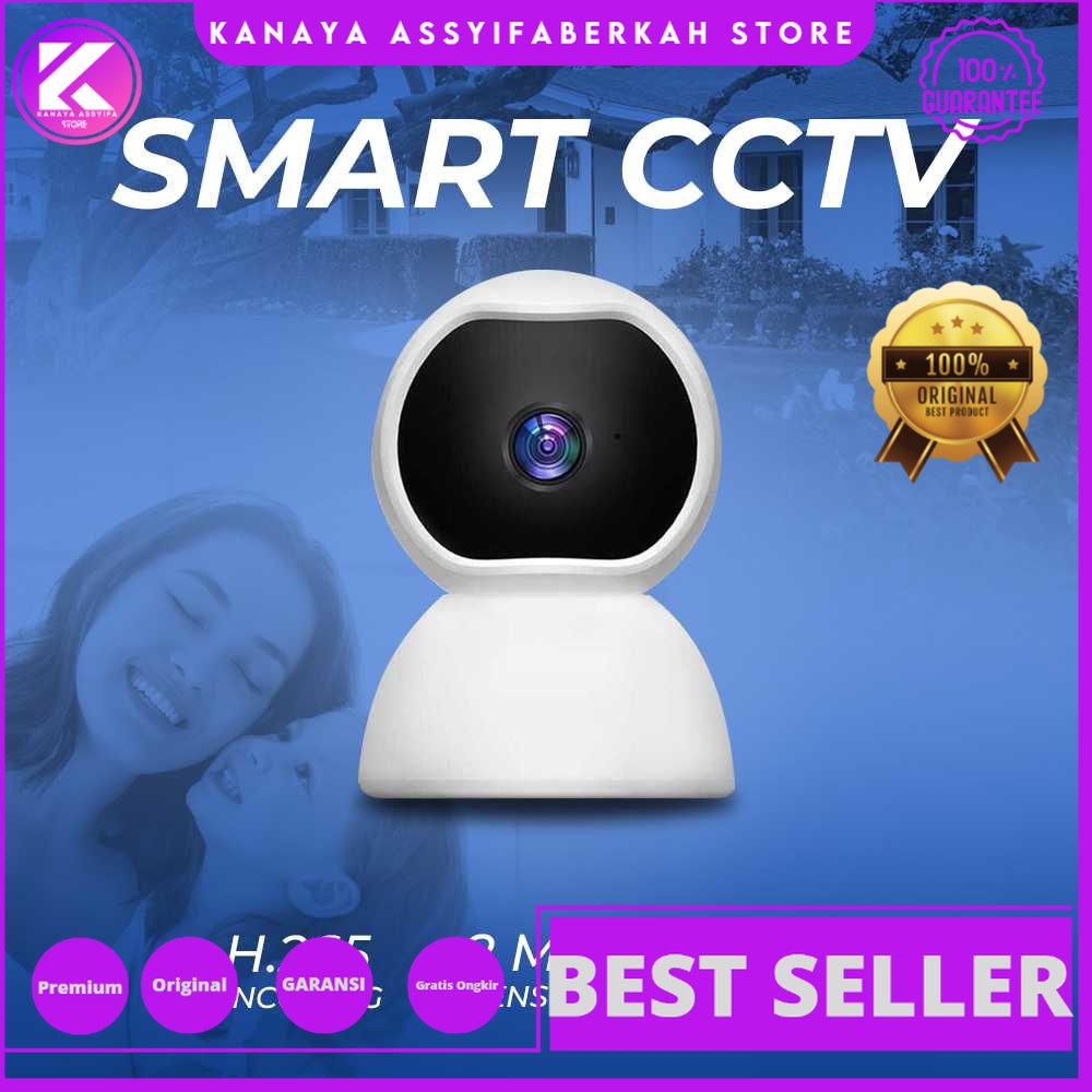 V380 Kamera CCTV WiFi PTZ Smart Camera 1080P - Q12