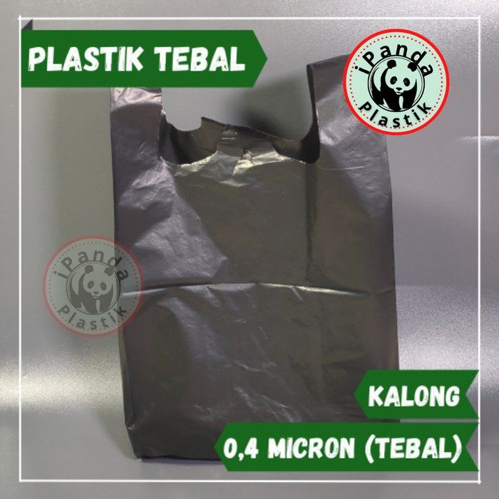 kantong Kresek Tebal Hitam Kalong Hijau All Size kantong plastik - 17