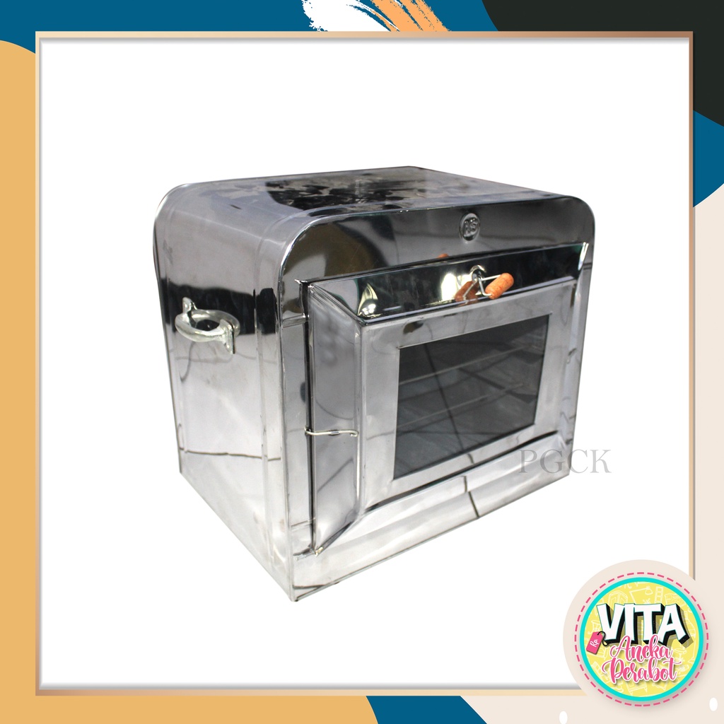 Oven Stainless kecil kaca / Oven Kompor Gratis packing kayu