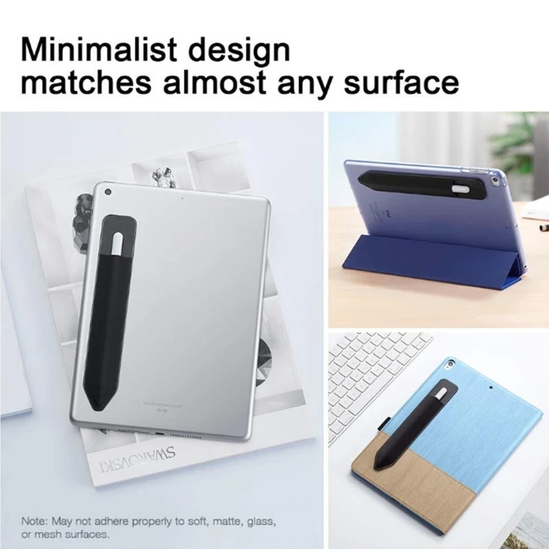 Stylus Pencil Stick Holder Pensil Cover Perekat Tablet Touch Pen Pouch Bag Tempat Pensil Untuk Appel Pencil Case