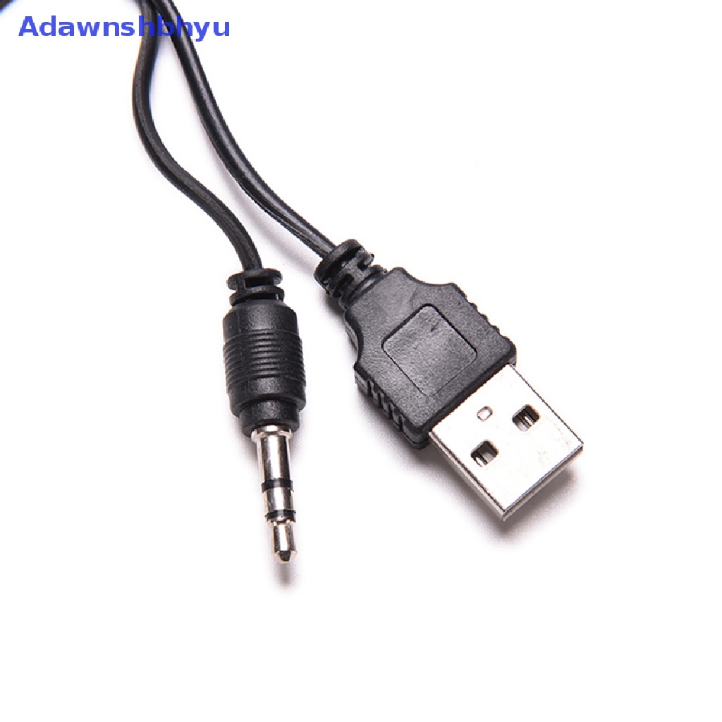 Adhyu Kabel Sambungan Jack Audio Standar USB Ke Mini USB 3.5mm Untuk Speaker Mp3 /4 ID