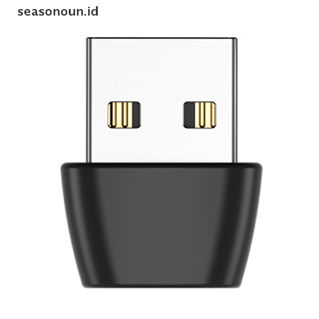 Seasonoun Adapter OTG USB To Type c Berkualitas Tinggi Konverter USB c Male To USB Type-c Female.