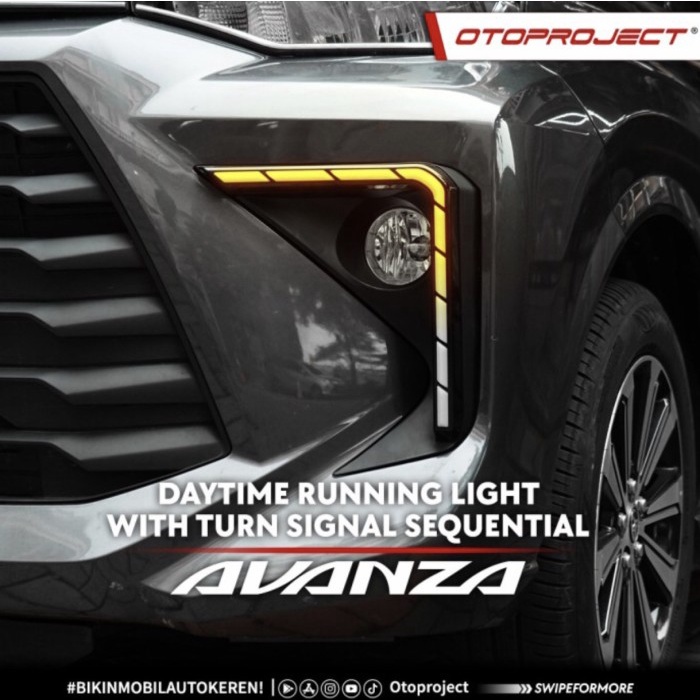 Daytime Running Light DRL All New Avanza 2021 Running Sein Otoproject