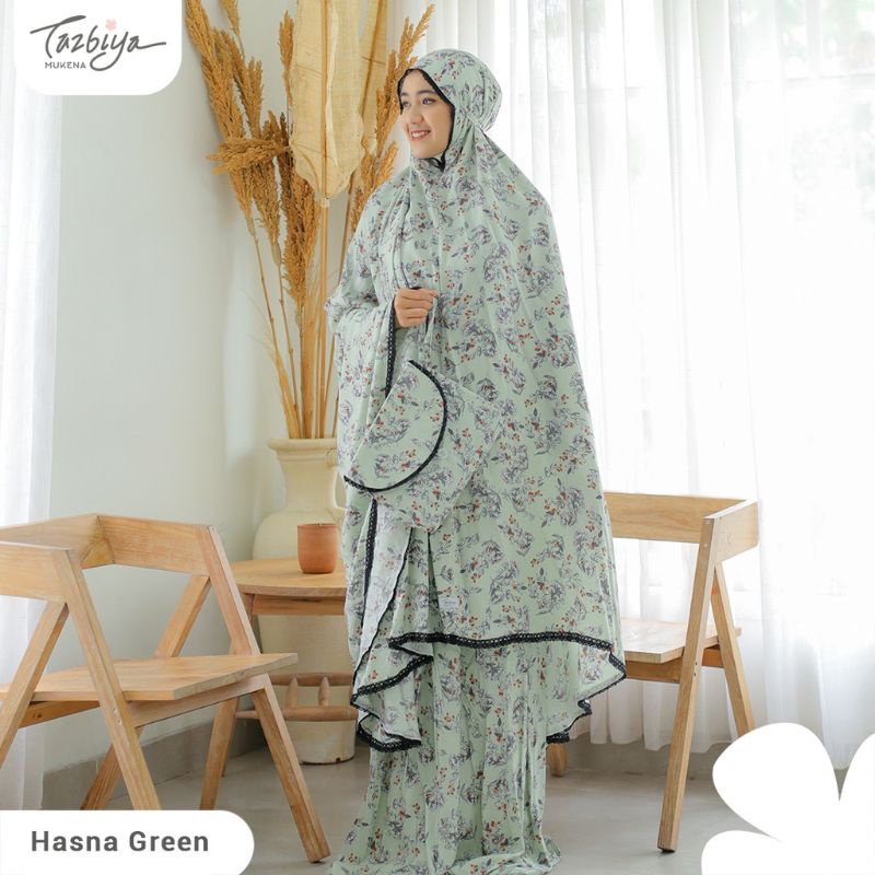 Mukena Tazbiya Allover Hasna Series Allsize