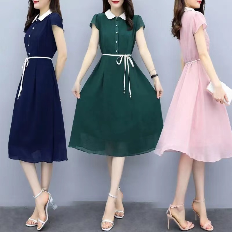 ilook | Gangnam Dress | Fashion Korean Style | Dres Midi Korea