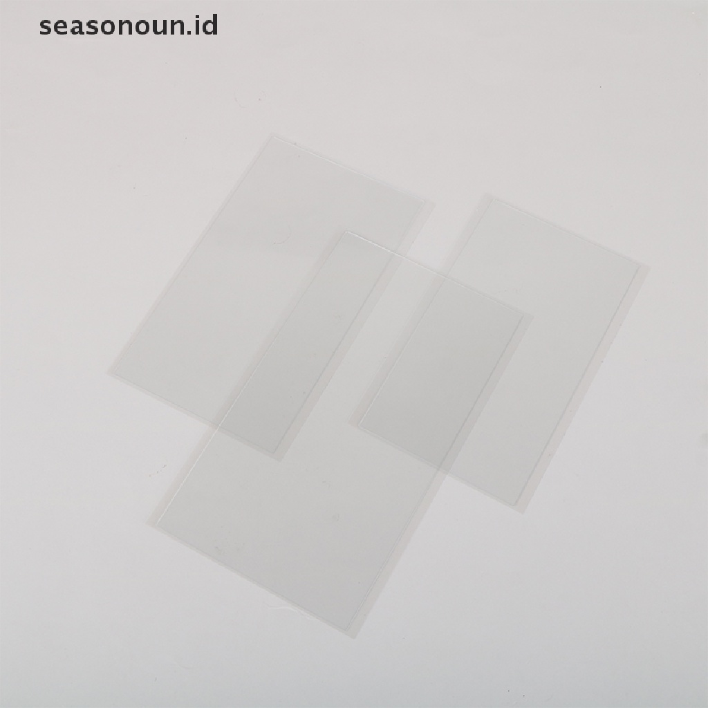 Seasonoun 10PCS 250UM OCA Lem Perekat Bening Optik Ponsel &amp; Tablet Kaca Lensa Film.