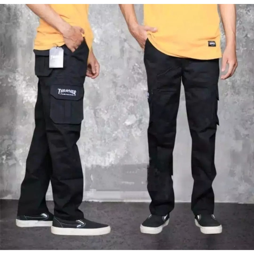 celana kargo panjang pria warna hijau abu coklat bahan kanvas twil ukuran 28-38/CELANA SANTAI/CELANA GUNUNG/CELANA KEREN/CELANA MURAH MERIAH