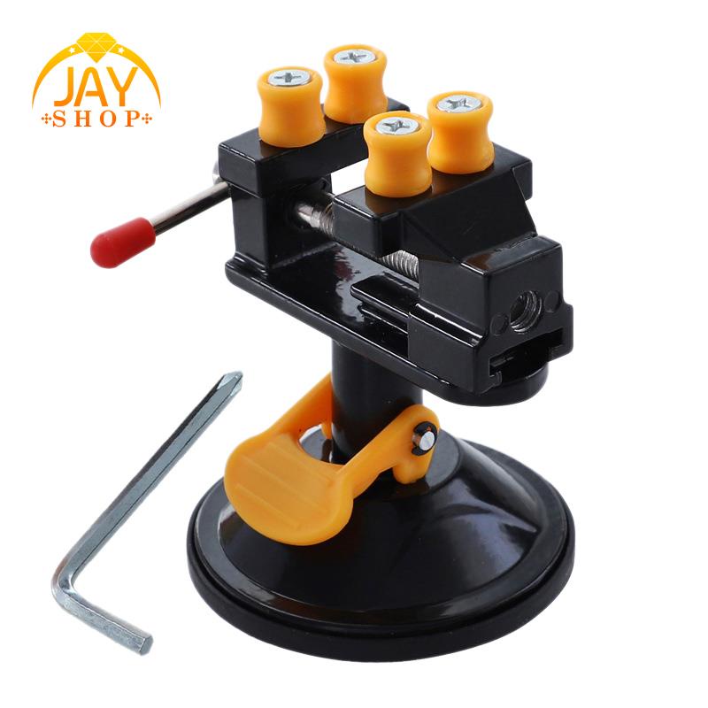 Klem Catok Meja Mini Portable Untuk Pekerjaan Kecil Hobi Perhiasan Diy Craft Repair Tool Work Table Bench Vise Tool Vice