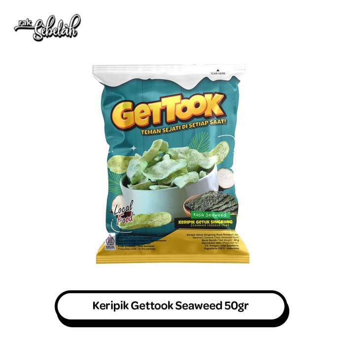 

Gettook Keripik Getuk Seaweed 50gr - Kripik Singkong Ketela