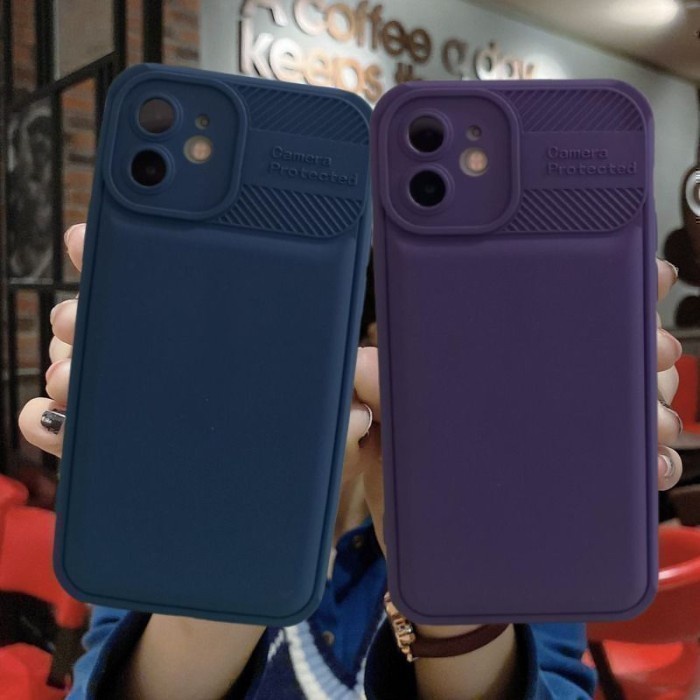 CASE CAMERA PROTECTED XIAOMI POCOPHONE C40 MATTE JEANS LINE SOFTCASE - GA