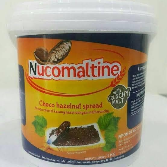 

Nucomaltine choco hazelnut spread 1kg (Gratis MRJELLY Ekonomis 1)
