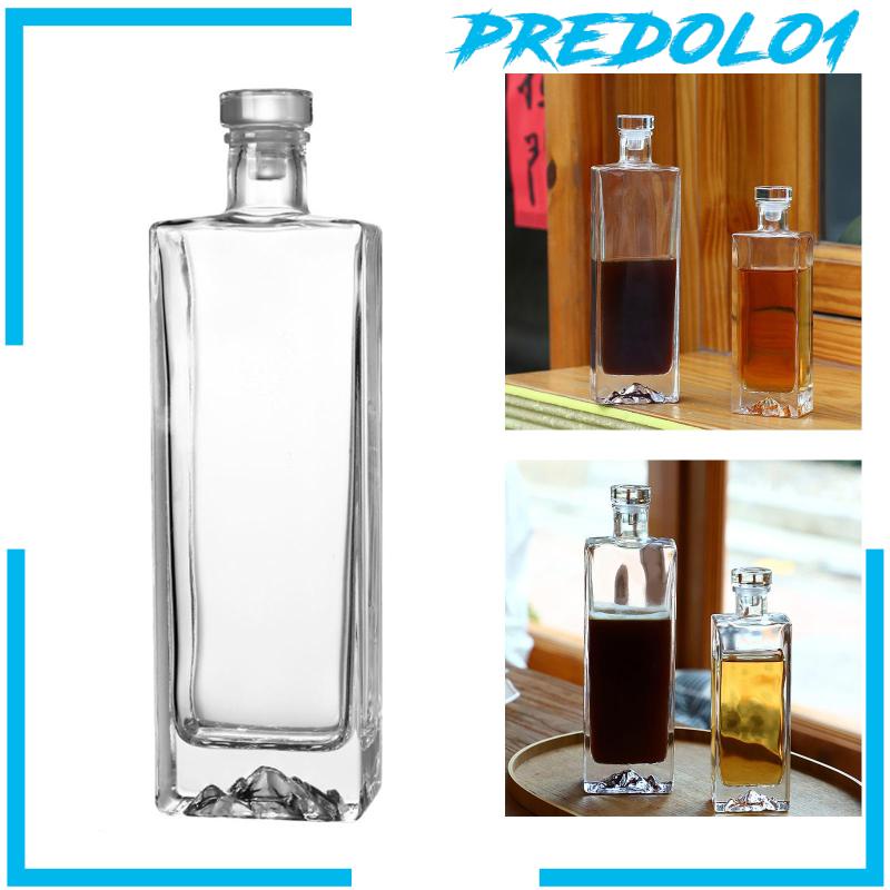 [Predolo1] Botol Minum Botol Kaca Kosong Untuk Hadiah Ulang Tahun Outdoor