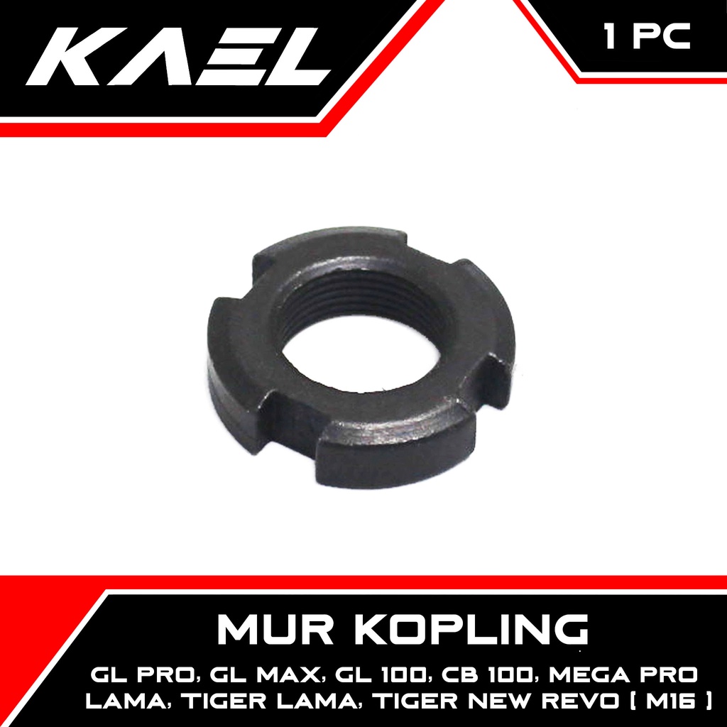 Mur Kopling GL Pro GL Max GL 100 &amp; CB 100 &amp; Mega Pro Lama &amp; Tiger Lama &amp; Tiger New Revo M16 Nut Kupling