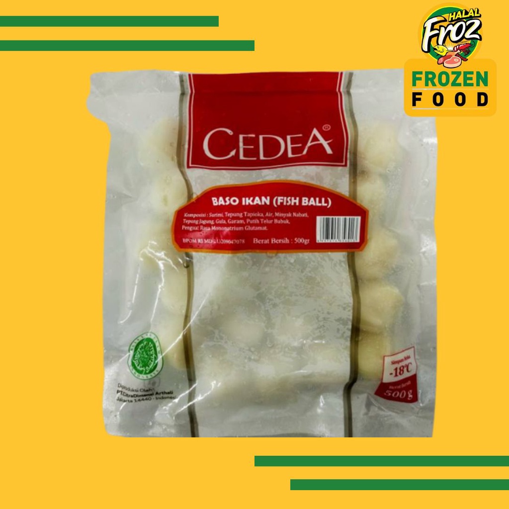 

Cedea Bakso Ikan 500gr Instant Sameday Ready Musi