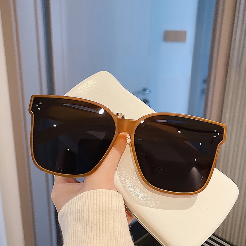 Baru Perlindungan UV Polarisasi Cermin Set Kacamata Miopia Eksklusif Pria Fashion Mengemudi Kacamata Bingkai Kebesaran