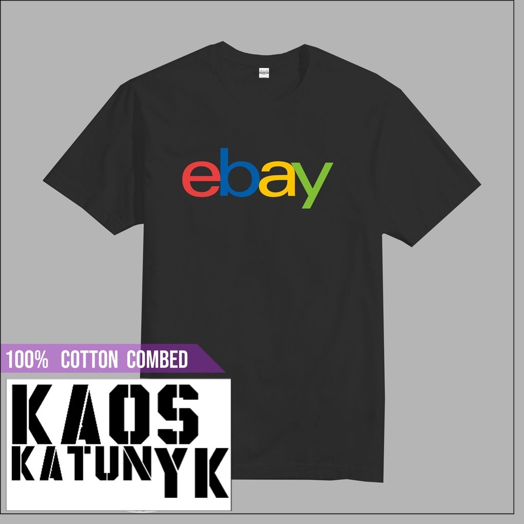 kaos distro ebay marketplace cotton