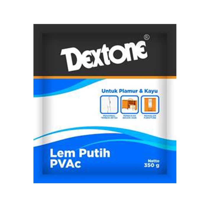 Dextone Lem Putih PVAC 350 Gr