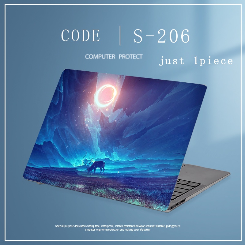 1pc Universal Custom Pola COD Cover Laptop Skin Stiker One Piece Untuk Huawei Matebook 14s Matebook 13s Matebook 16 Matebook D16Painting Stiker Notebook