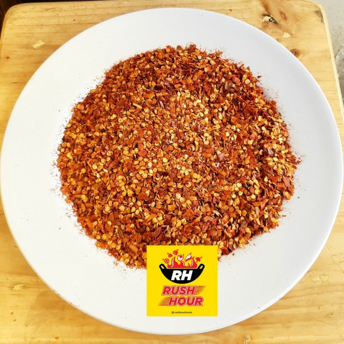 

[Ready Stock]-Cod/ CHILI FLAKES CABE GILING KASAR IMPORT 1 KG SPESIAL