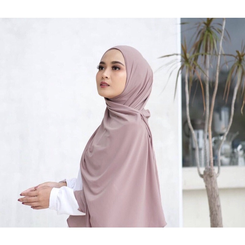 PASHMINA TURKI INSTAN dan NON INSTAN / PAHSMINA RAYON SPANDEX/INSTAN HIJAB KAOS/PASHMINA KAOS