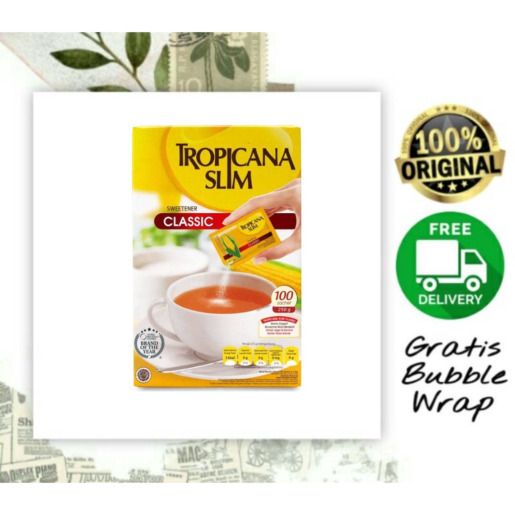 

Tropicana Slim Sweetener Classic / Gula diet