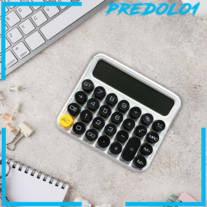 [Predolo1] Kalkulator Desktop Portable Display Besar Tombol Besar 12digit Untuk Rumah