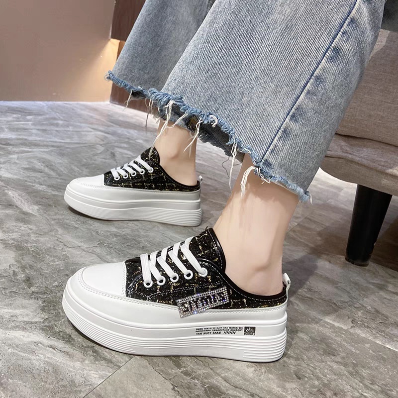 COD POS 378 Sneakers Selop Wanita Model Korea Produk Dijamin Original