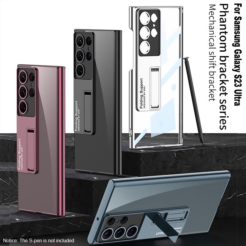 Samsung S25 Ultra - S24 Ultra - S23 Ultra - S22 Ultra GKK Phantom Bracket Series Kick Stand Premium 