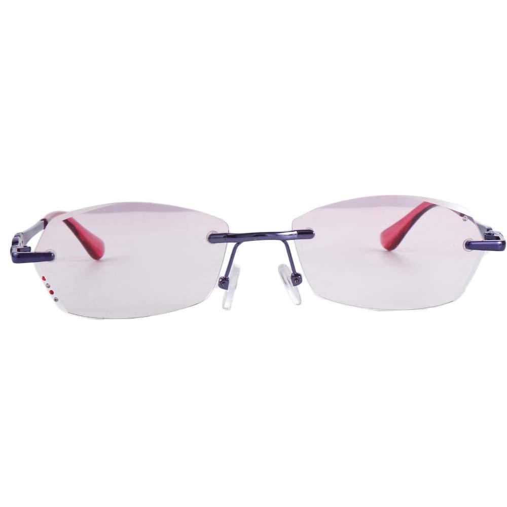 Needway Presbyopia Kacamata Travel Pria Wanita Vision Care Berlian Imitasi Baca Pembesaran Anti Radiasi Tanpa Bingkai Hyperopia Eyewear