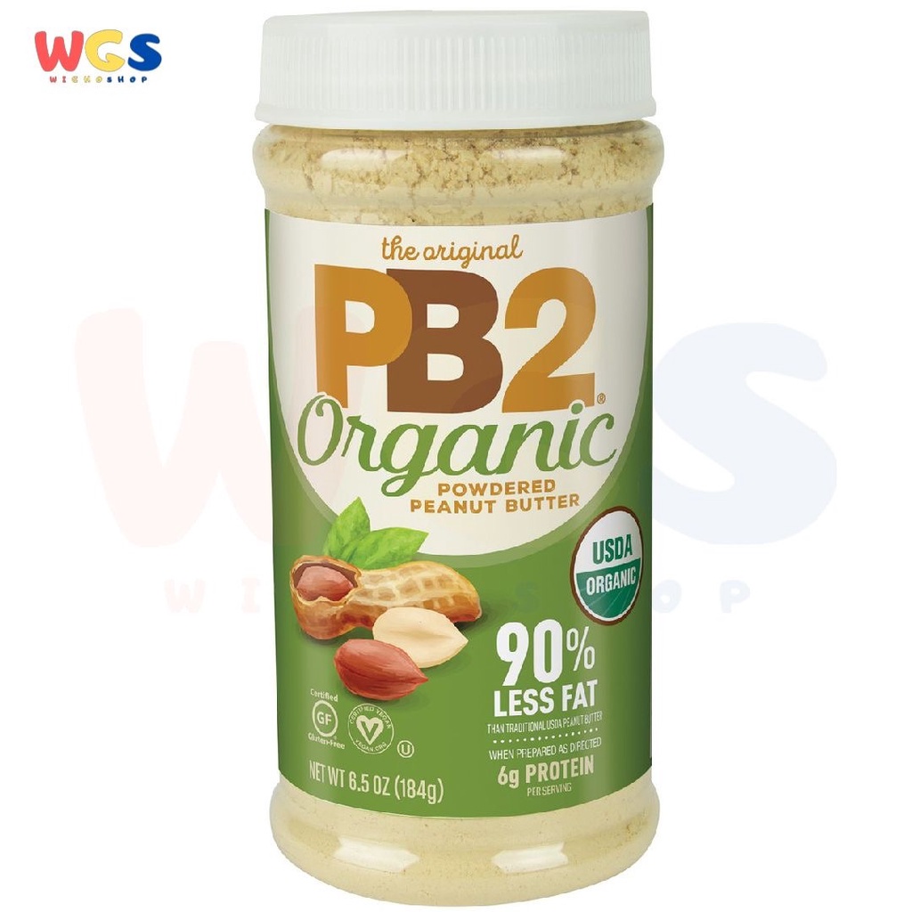 PB2 Organic Powdered Peanut Butter 90% Less Fat 184g