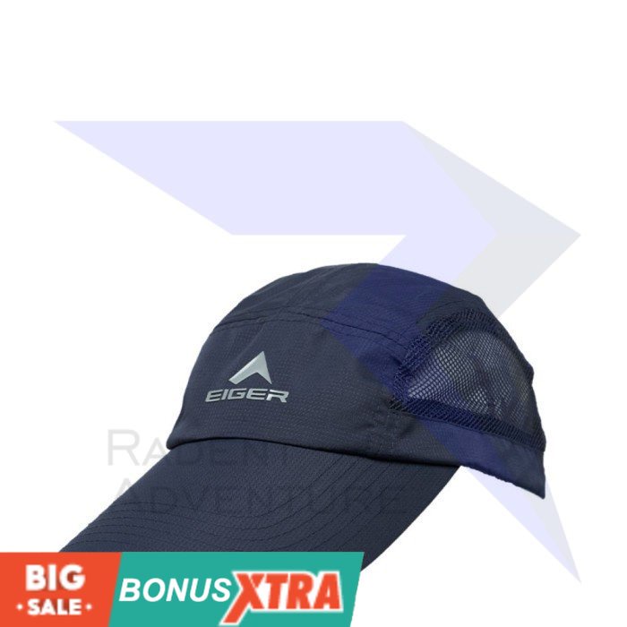Topi EIGER1989 T.FA374 MICRO FISH CAP 1.0 91000 7004 Navy  Original AWET KEREN KECE MURAH