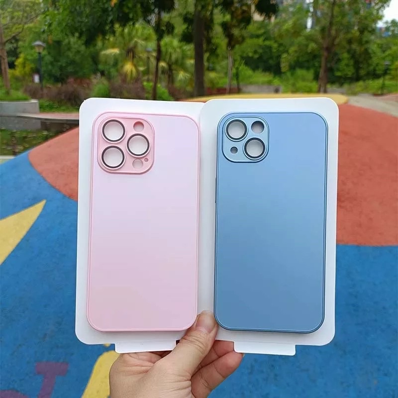 Prosteel Superior Lens Cover Metal Case For iPhone 14 PRO MAX 14 PLUS 13 PRO MAX 12 PRO MAX 11 PRO MAX AG Glass Steel Premium Case