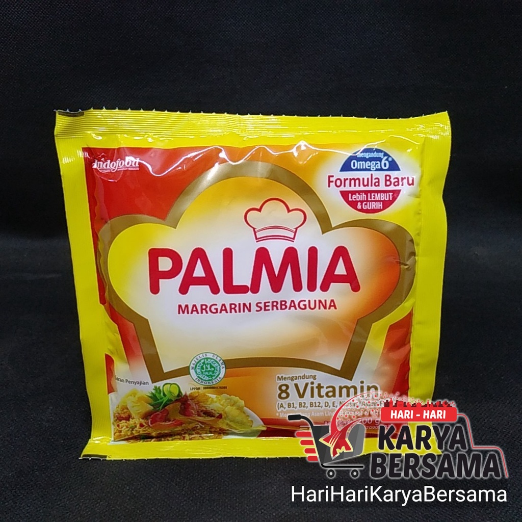 

INDOFOOD PALMIA MARGARIN SERBAGUNA SACHET 200GR