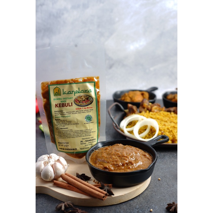 

[Bumbu Dapur] BUMBU NASI KEBULI INSTAN - 200 gram