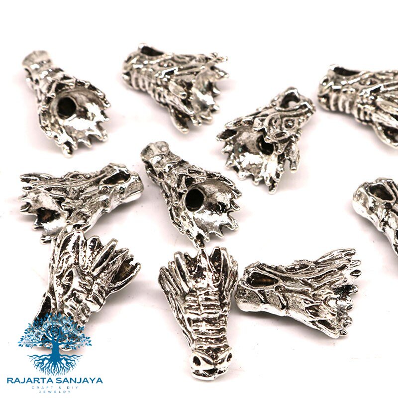 Charms Spacer Beads Dragon Head Kepala Naga