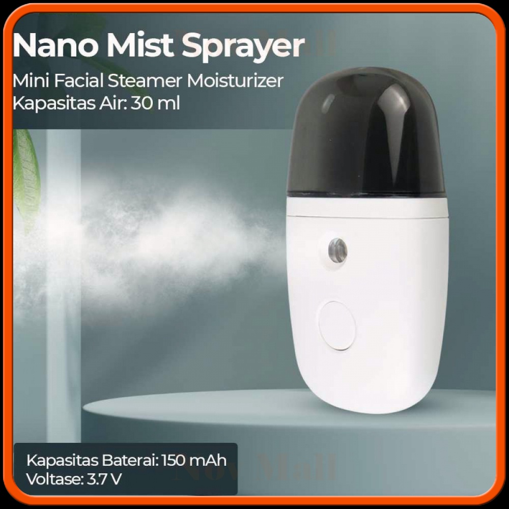 Nano Mist Sprayer Mini Facial Steamer Moisturizer 30ML -BT431