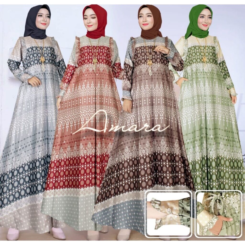 Gamis Amara Gamis Maxmara Lux Premium Gamis Jumbo Terbaru