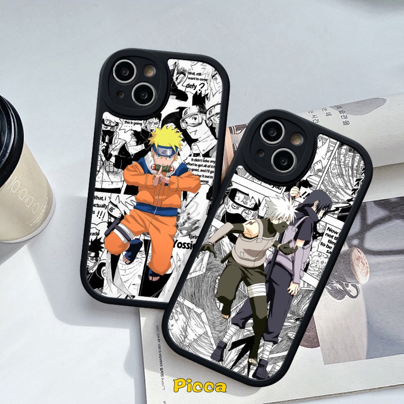 Case Oppo A15 A57 A76 A95 A78 A58 A16 A12 A17 A17K A5s A7 A9 A5 A96 A54 A74 A55 A3S A77s A16E A92 A1K A16K Reno 8T 5F 5Z 8 7 7Z 5 A31 A53 Kartun One Piece Naruto Sarung Luffy Soft Cover