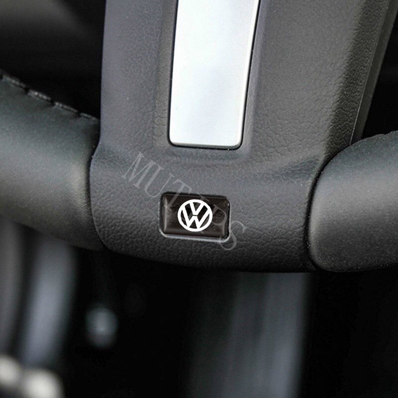 Volkswagen 10Pcs 3D Car Stickers Steering Wheel Door Window Switch Button Badge Decoration Suitable For Polo mk7 Scirocco Beetle Golf mk3 mk6 Passat B5 B6 B7 CC B8 T5