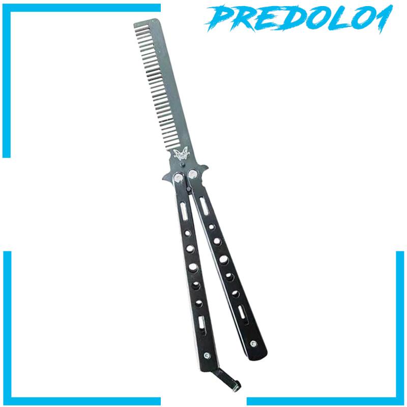 [Predolo1] Sisir Butterfly Sisir Pemangkas Rambut Sisir Saku Untuk Training Camping Hiking