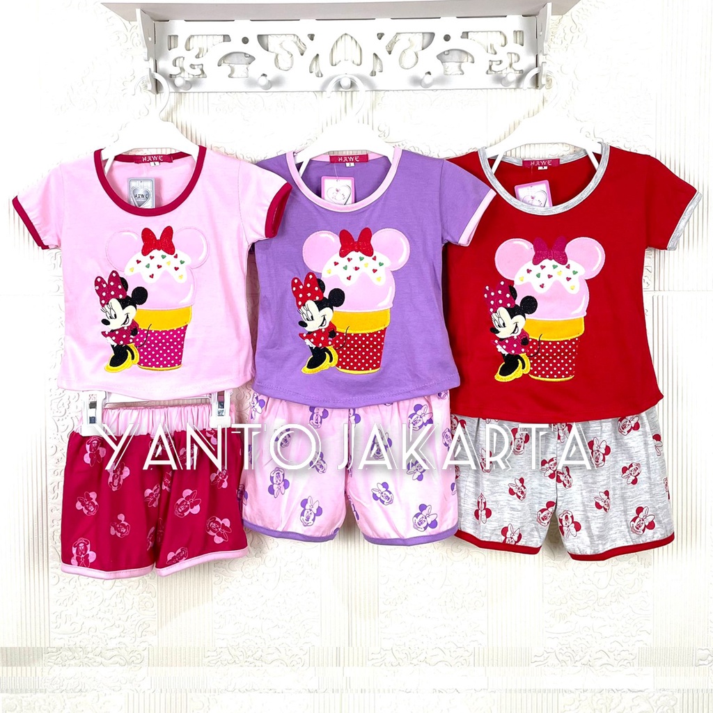 STELAN MINNIE ANAK PEREMPUAN OBLONG 1-5 TAHUN