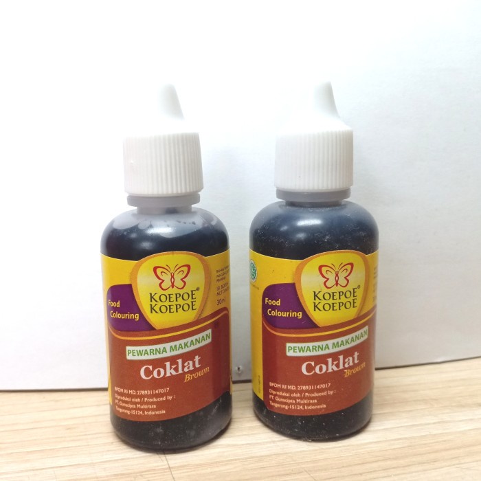 

Koepoe Koepoe Pewarna Coklat 30ml