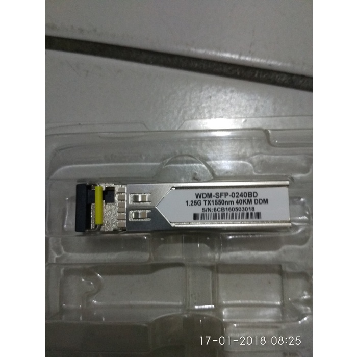 wdm-sfp-0210bd 1,25g tx1150nm 40km ddm