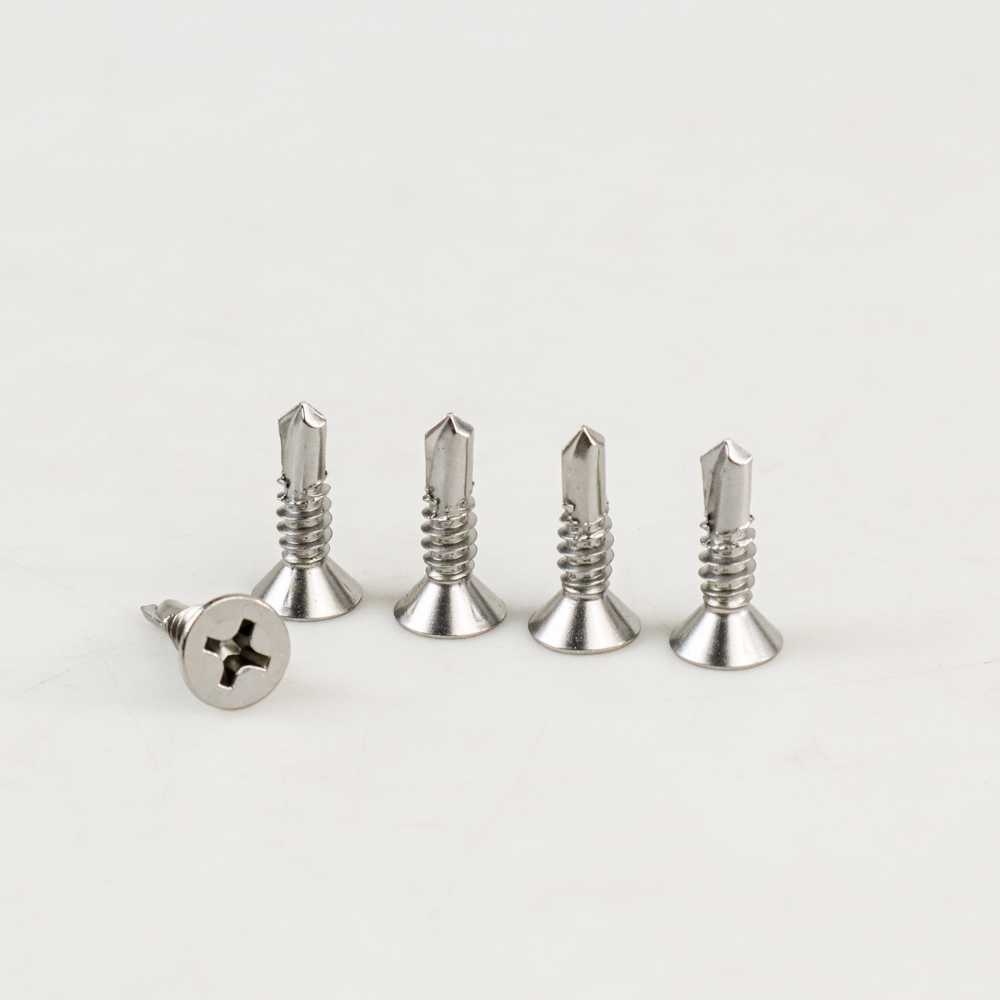 (BISA COD) FTIHSHP WY Sekrup Roofing Self Drilling Screw Flat Head M6.3 25 mm 950 PCS - MO410