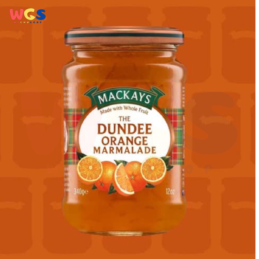 Selai Mackays Dundee Orange Marmalade Jam 340 gr - Selai Jeruk