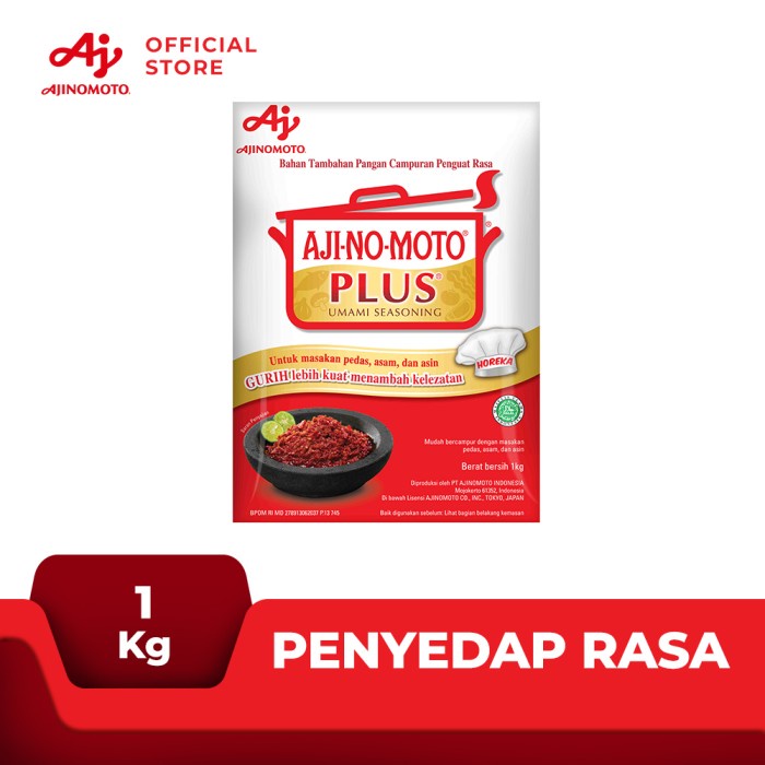 

[Bumbu Dapur] AJI-NO-MOTO® PLUS® Penyedap Rasa MSG Plus - 1 kg