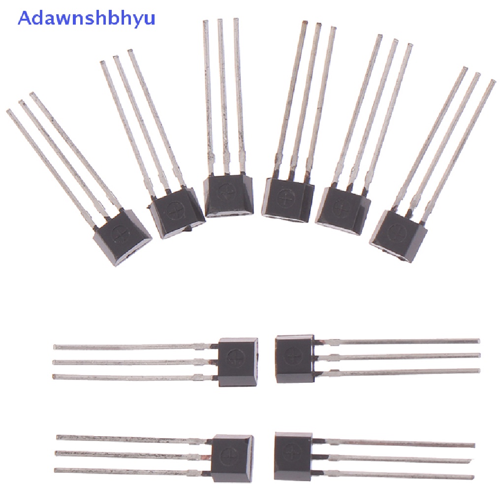 Adhyu 10PCS 41F /0H41 /SH41 /SS41F /S41 Sensor Elemen Bipolar Hall TO-92UA Pring 41F ID