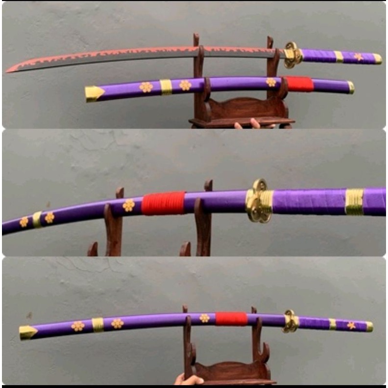 SWRDPEDIA - Katana Enma Zoro Pedang Anime Asli Samurai