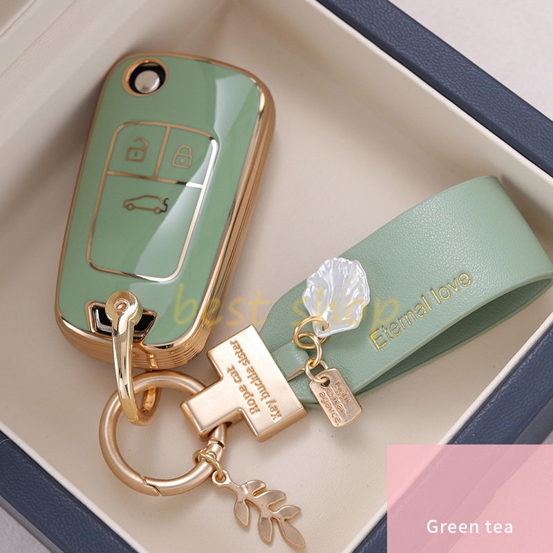 Soft TPU Chevrolet Car Key Cover Case Key Holder Gantungan Kunci Keyring Untuk Chevrolet Covoz Cruze Cruze