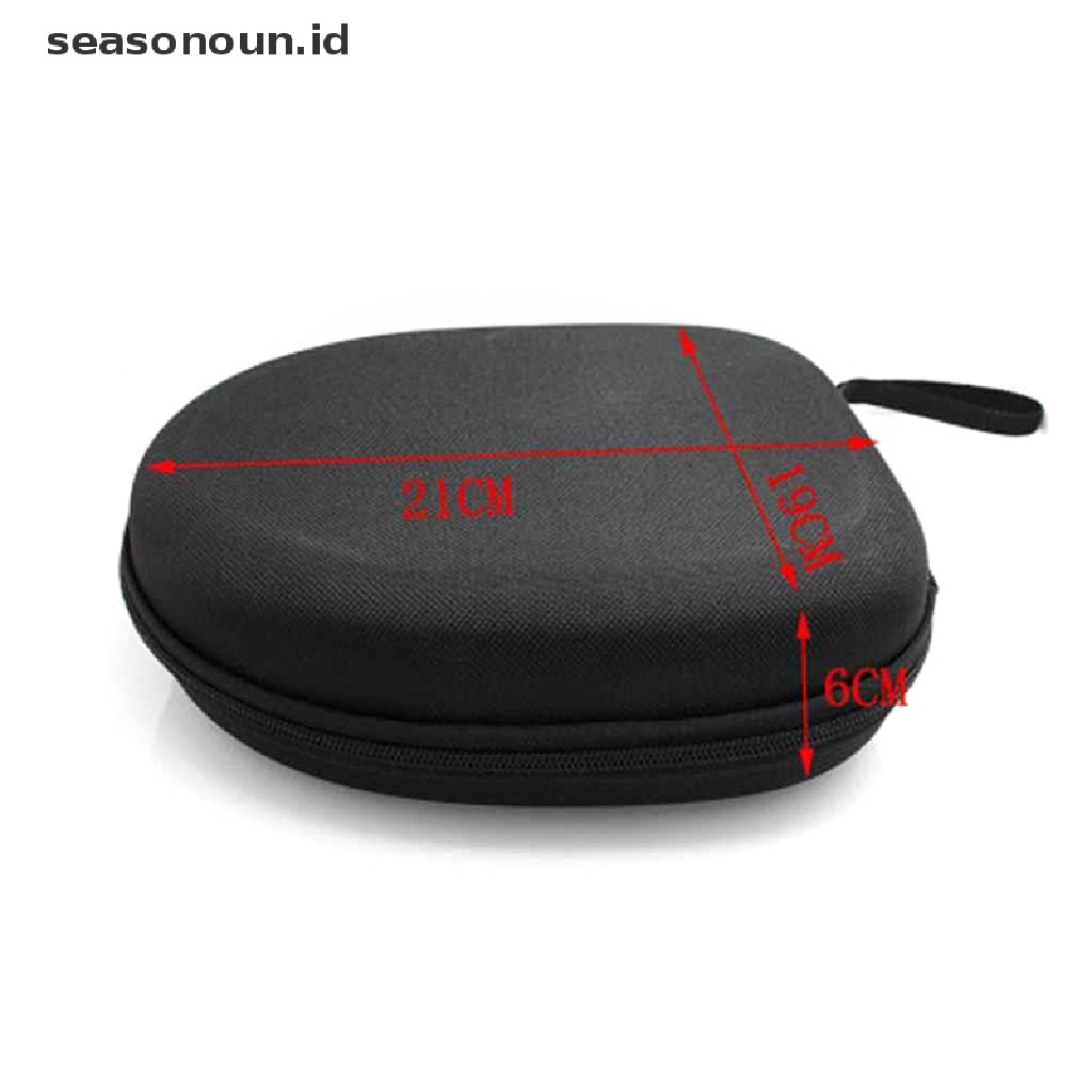 Seasonoun New Portable Headphone Bag Storage Bag Kabel Data Organizer Pelindung Aksesoris Untuk MDR-100AP XB650BT.